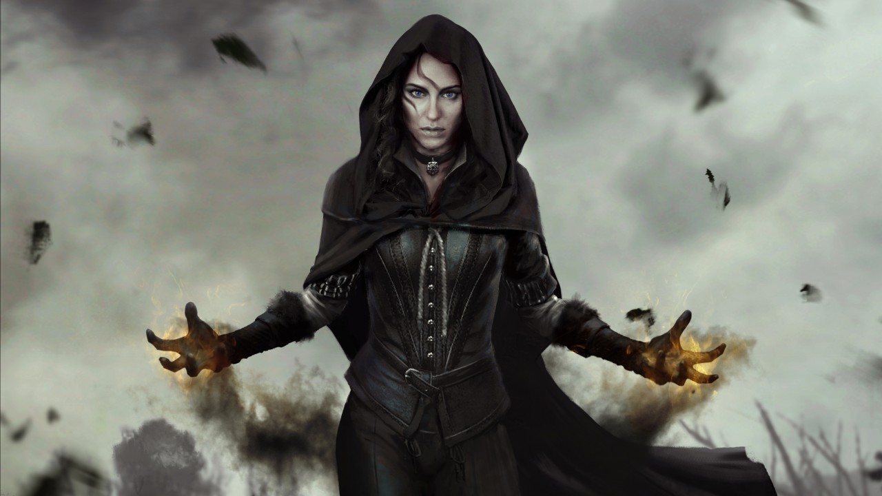Witcher Wallpaper Yennefer - HD Wallpaper 