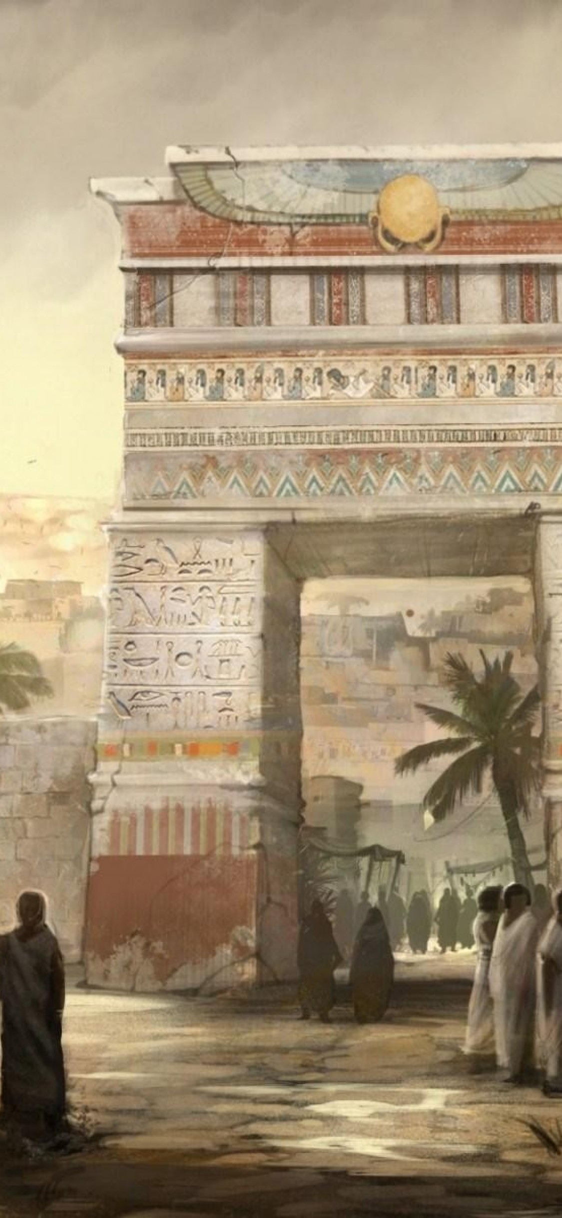 Iphone X Egypt Wallpaper - Jogo Assassin's Creed Origins - 1125x2436  Wallpaper 