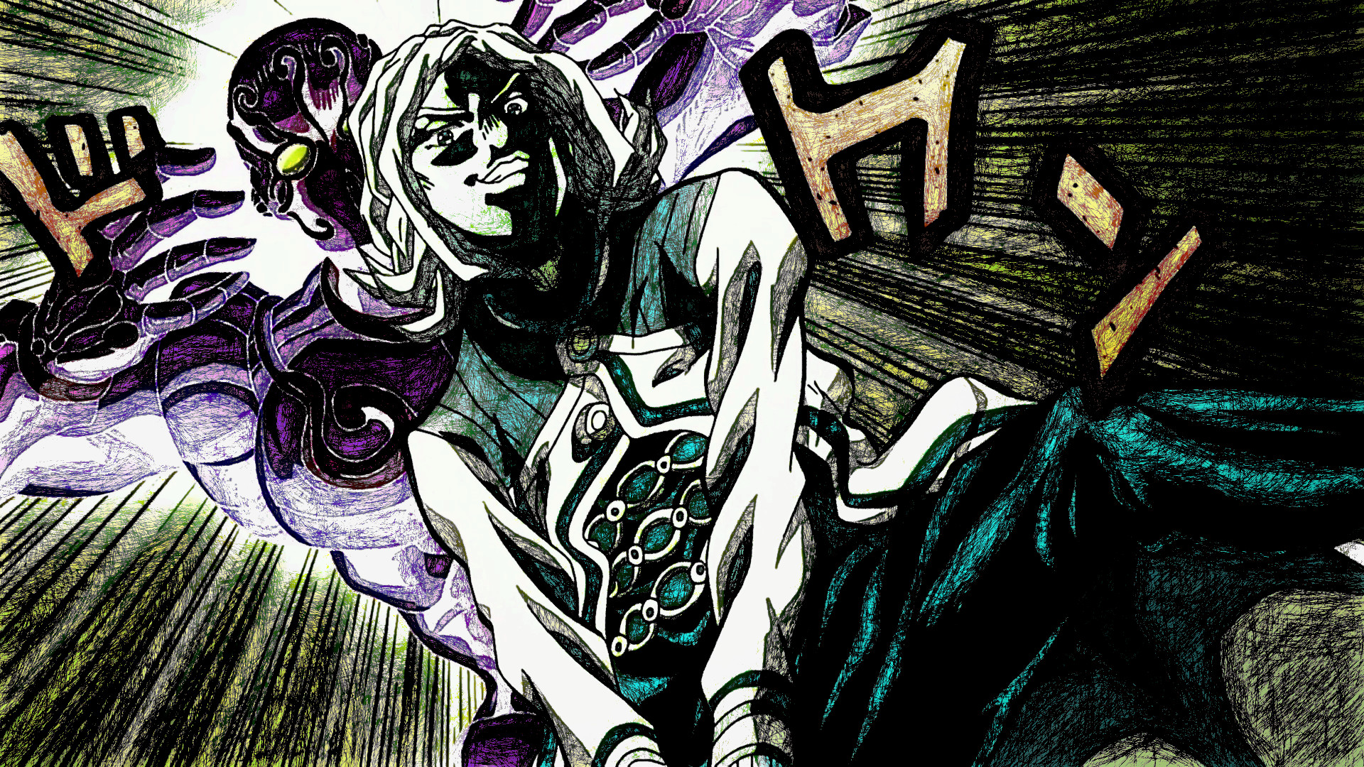 1920x1080, Anime - Jojo Enigma - HD Wallpaper 