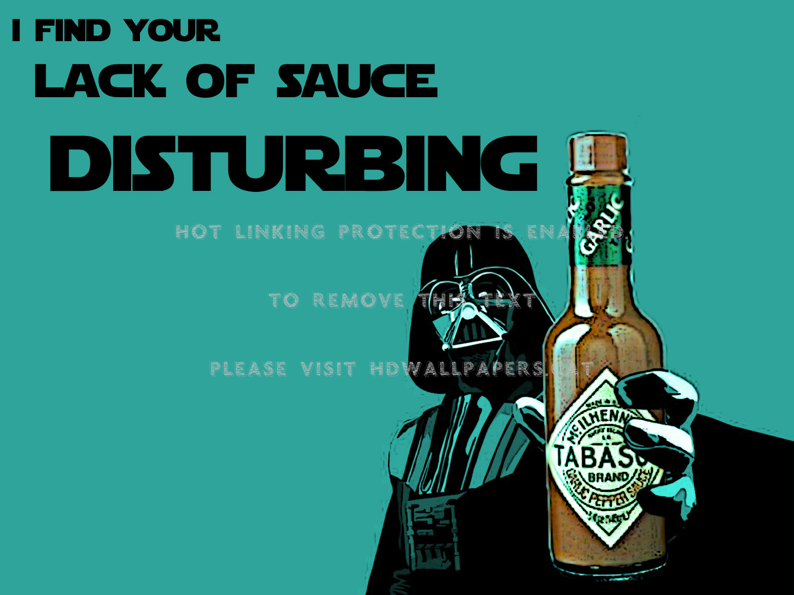 Starwars Darthvader Humor Fanny Funny - Am I Supposed To Enjoy This Without Any Sauce - HD Wallpaper 