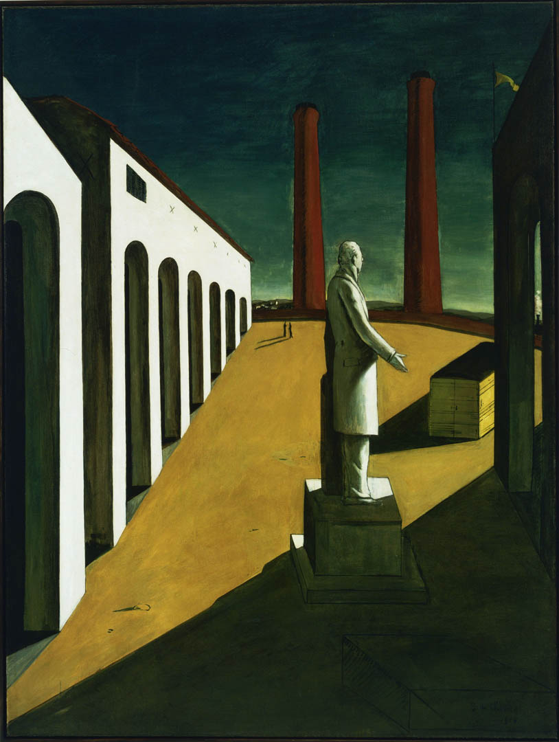 The Enigma Of A Day - Giorgio De Chirico The Enigma Of A Day - HD Wallpaper 