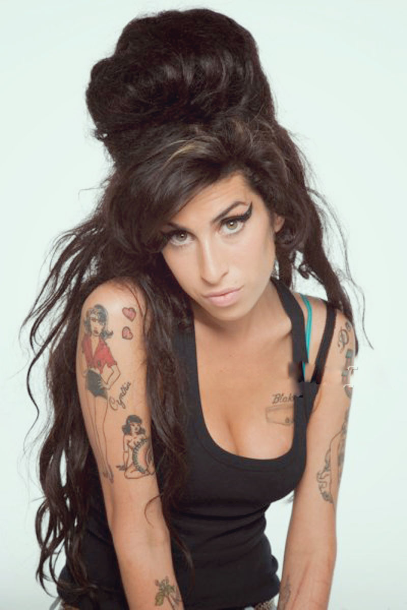 Clairestbearestreviews Filmreview Amy Winehouse - Amy Winehouse Tattoos - HD Wallpaper 