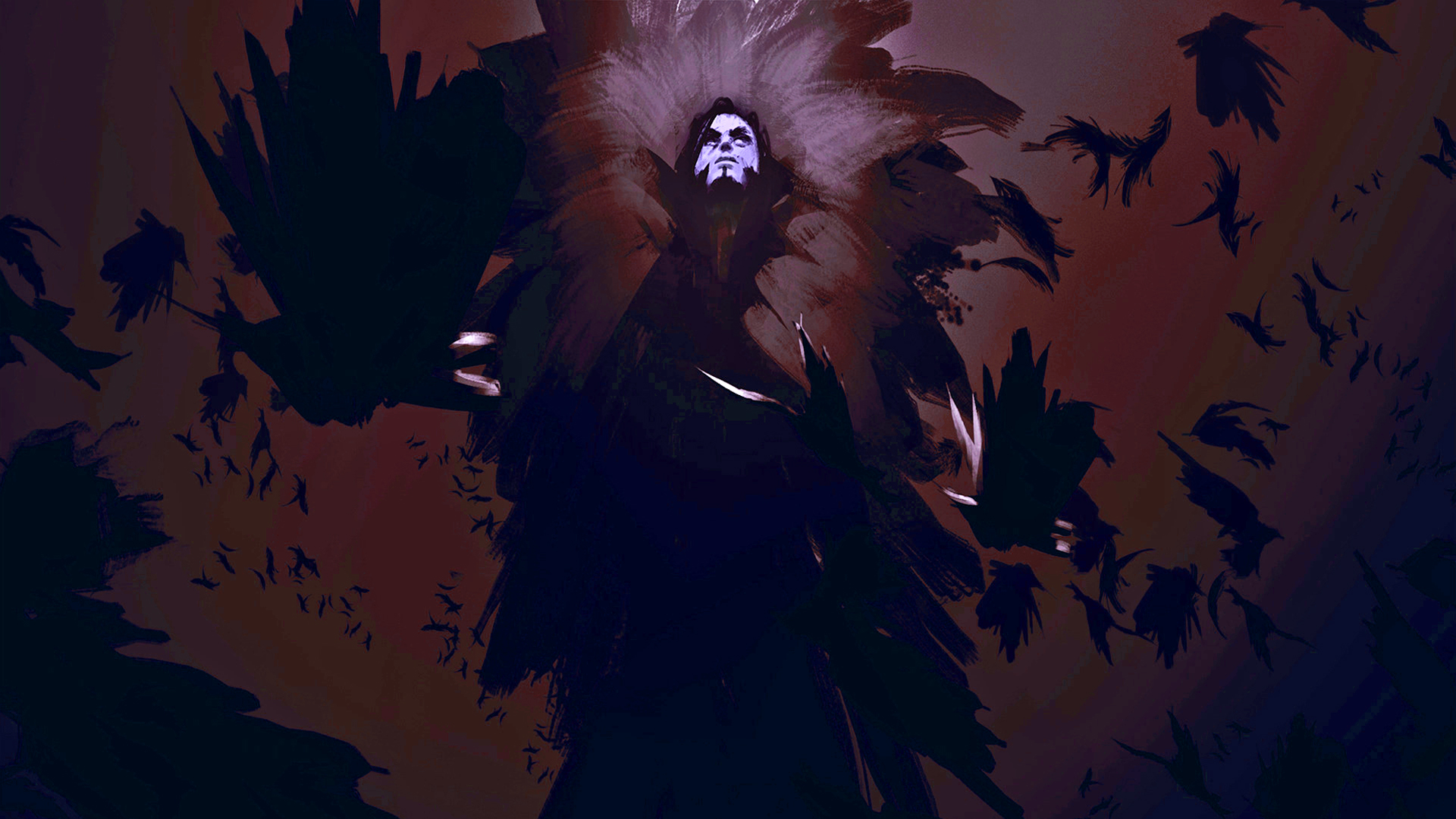 Gothic Creepy Paint - HD Wallpaper 