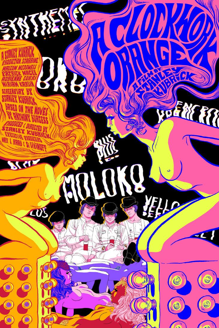 Clockwork Orange Posters Arts - HD Wallpaper 