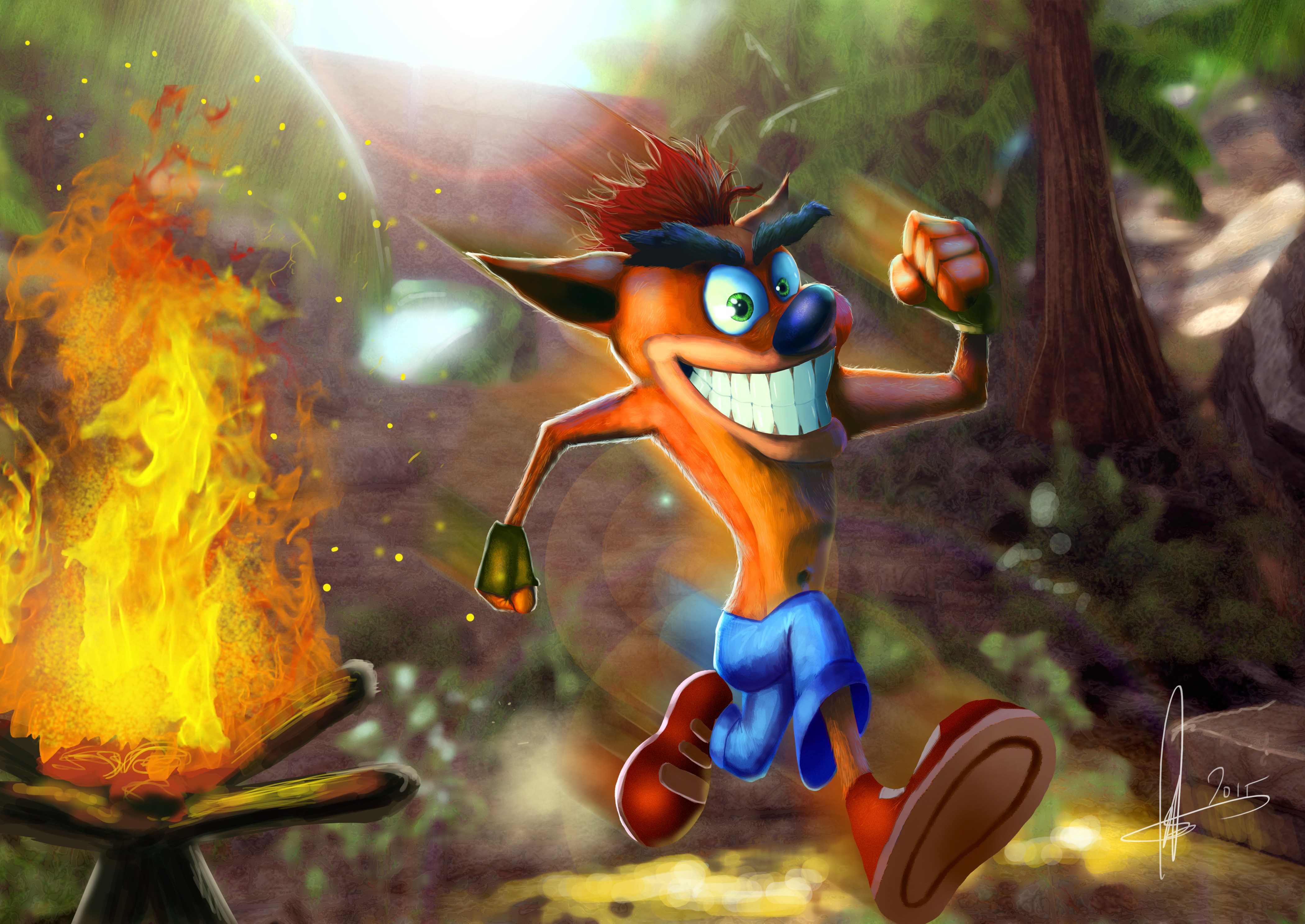 Crash Bandicoot 4k - HD Wallpaper 