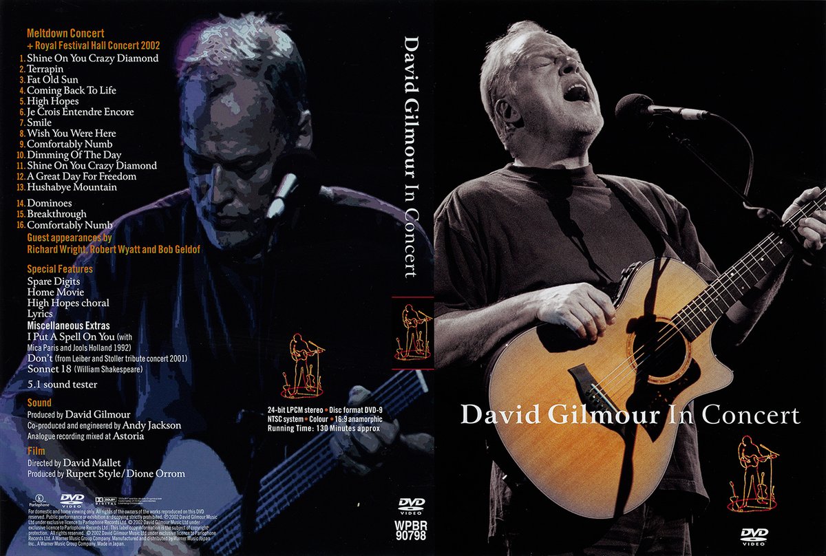 David Gilmour Dvd - HD Wallpaper 