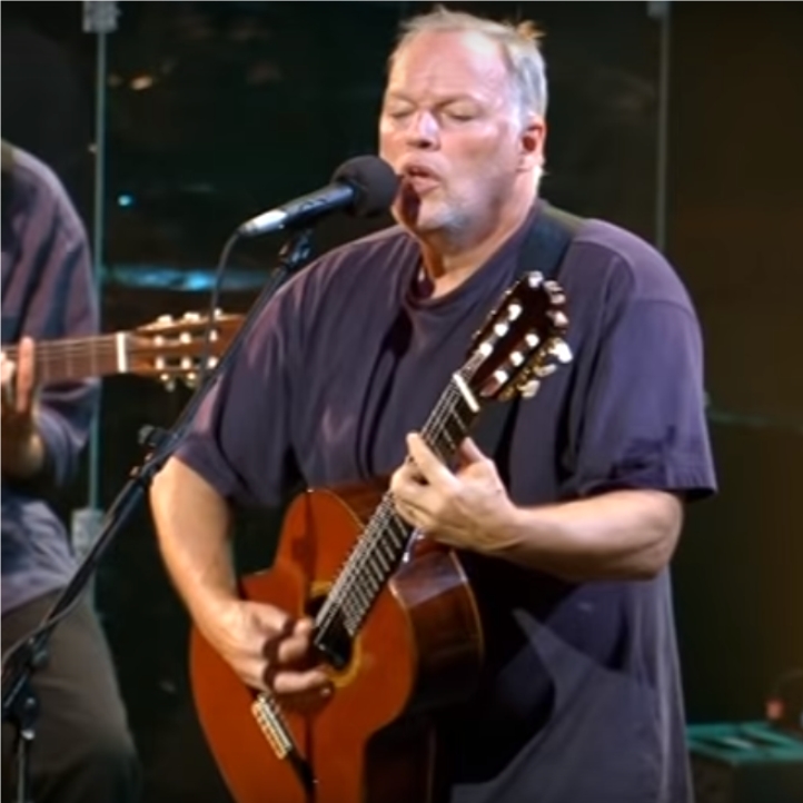 Auctioned The David Gilmour S Alhambra Guitar From - David Gilmour Classical Guitar - HD Wallpaper 