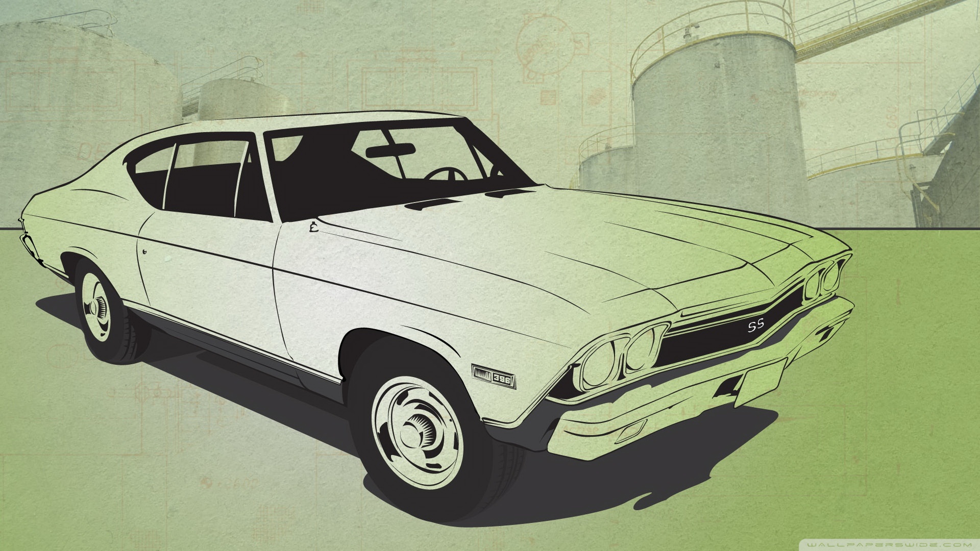 Chevrolet Chevelle - HD Wallpaper 