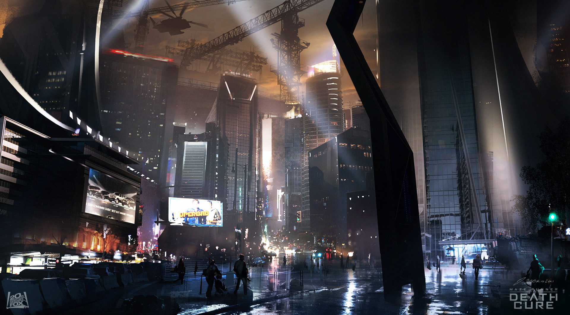 Maze Runner Death Cure City - HD Wallpaper 