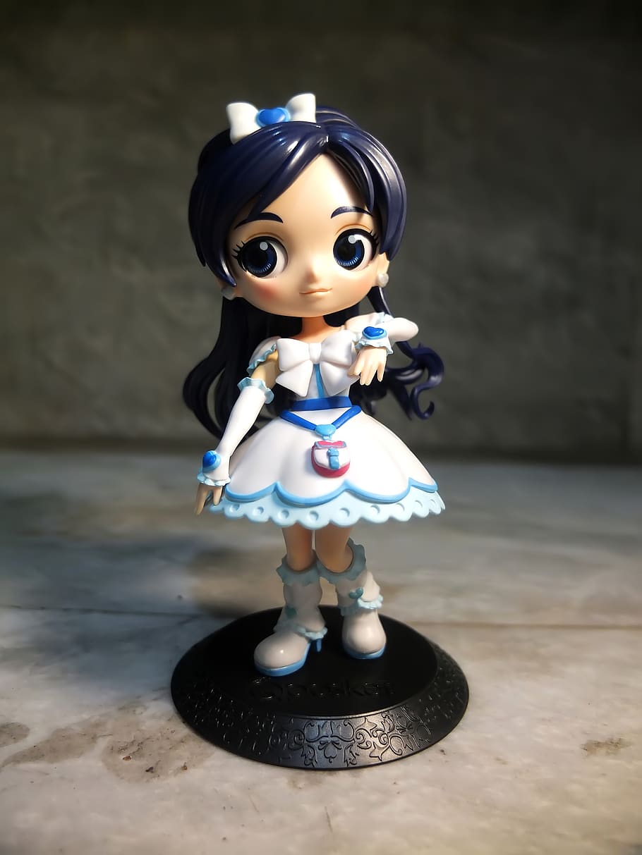 Cure, White, Clothes, Young, Lady, Female, Girl, Japanese, - Doll - HD Wallpaper 