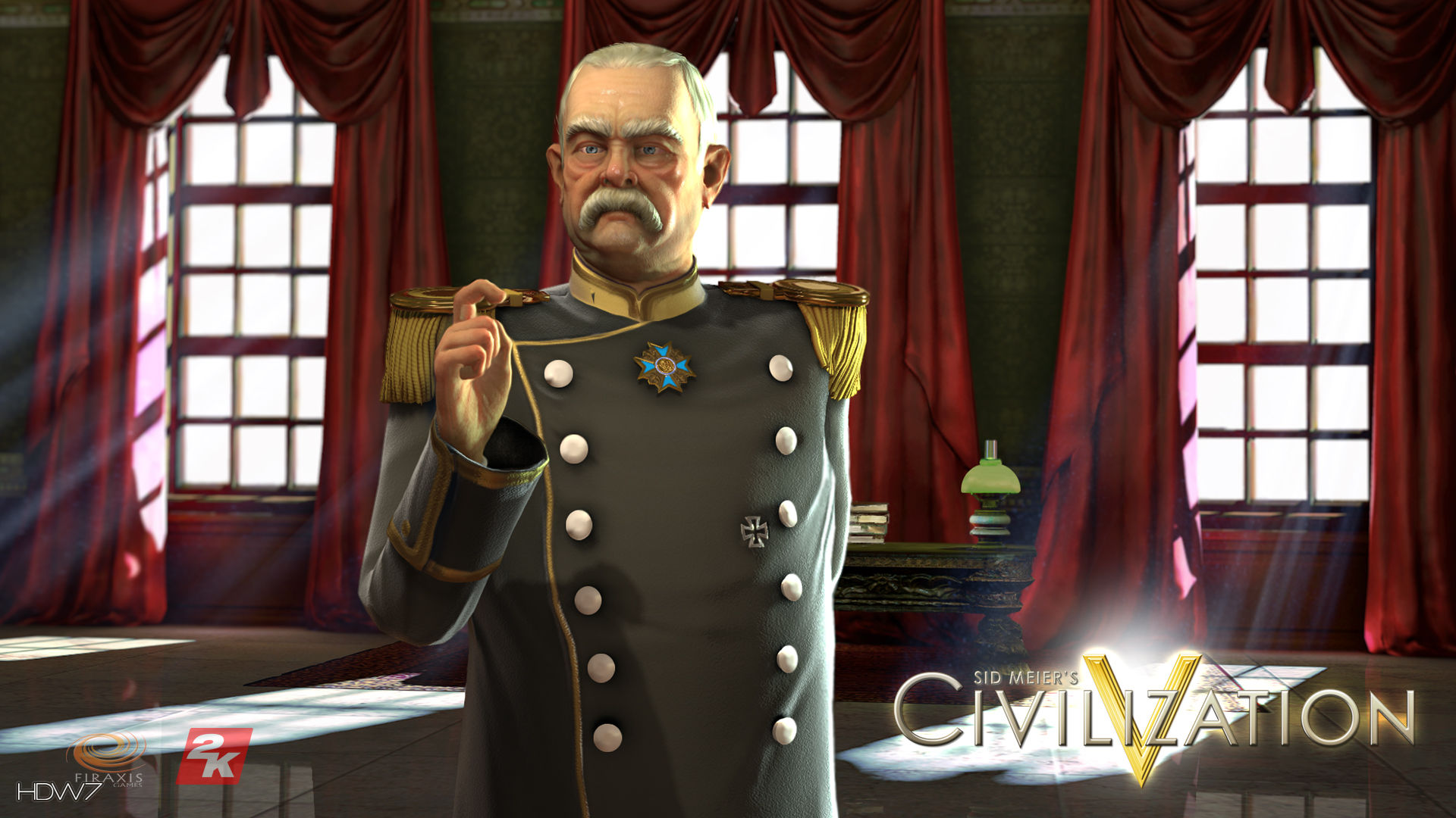 Civilization V Bismark Widescreen Hd Wallpaper - Civilization V Bismarck - HD Wallpaper 