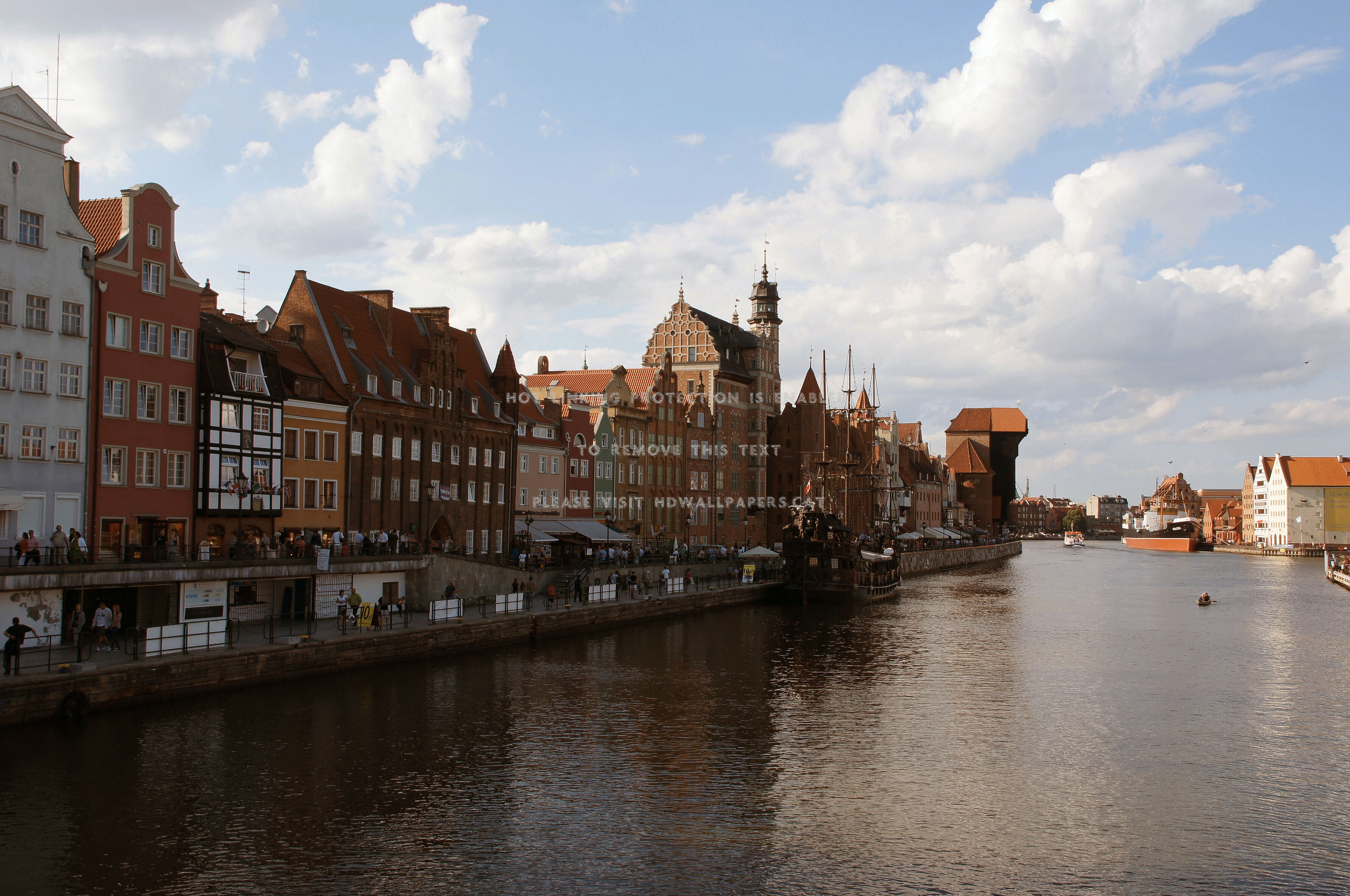 Gdansk In Day 01 Cysiak17 Danzig Miasto Old - Medieval Port Crane - HD Wallpaper 