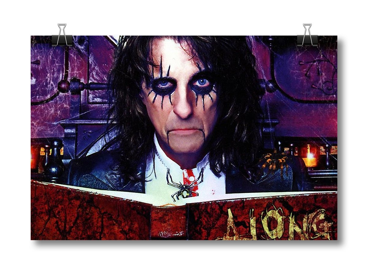 Alice Cooper Poster - Alice Cooper Along Came A Spider - HD Wallpaper 