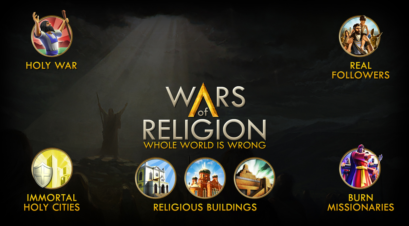 View Media - Civ V Mod Religion - HD Wallpaper 