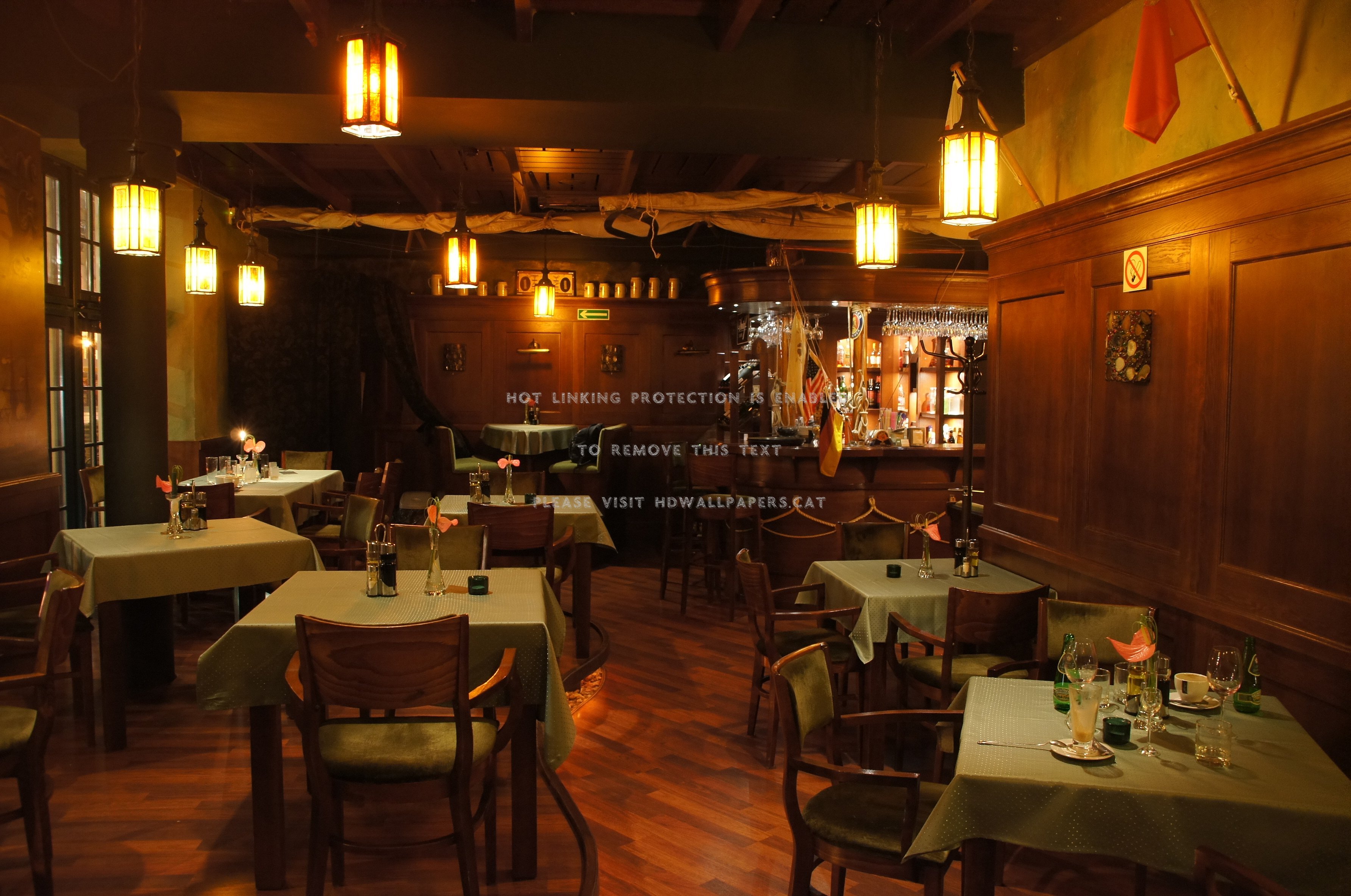 Gdansk Night 05 Cysiak17 Danzig Noc - Cafeteria - HD Wallpaper 