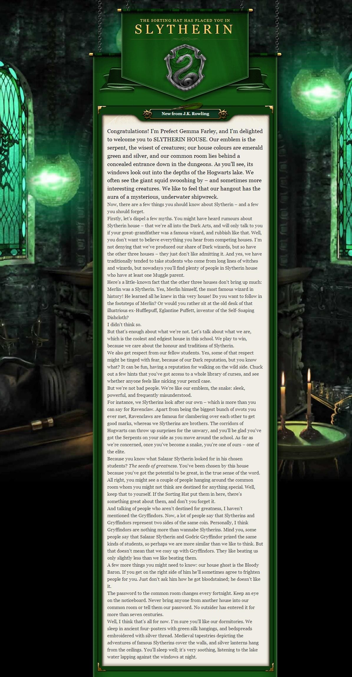1195x2300, Slytherin Wallpaper Windows Wtg3099369 
 - Pottermore Slytherin Welcome Letter - HD Wallpaper 