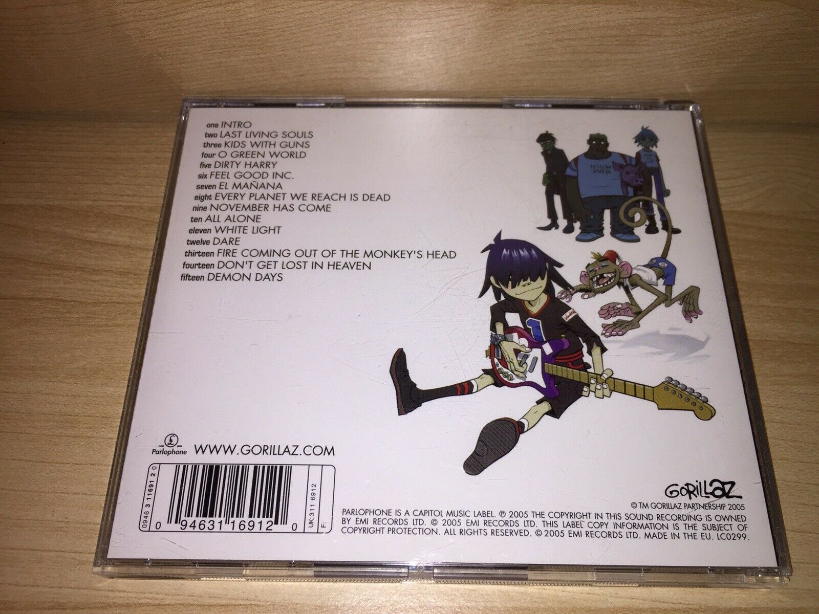 Demon Days Original Vinyl - HD Wallpaper 
