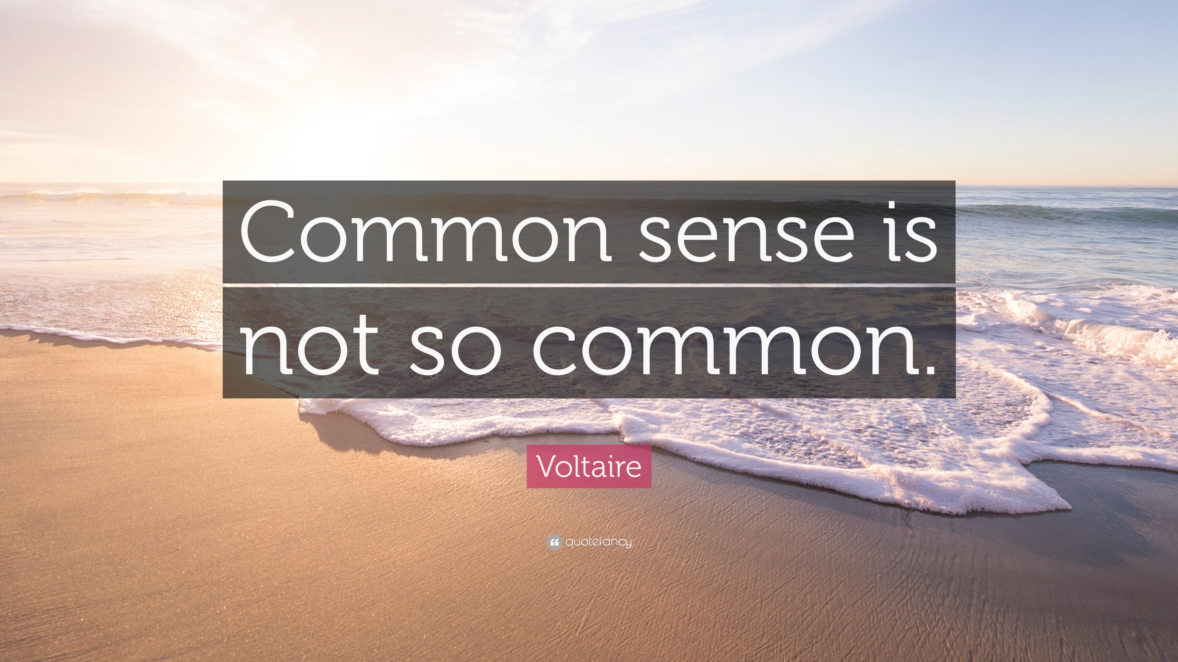 “common Sense Is Not So Common - Past Does Not Equal The Future - HD Wallpaper 