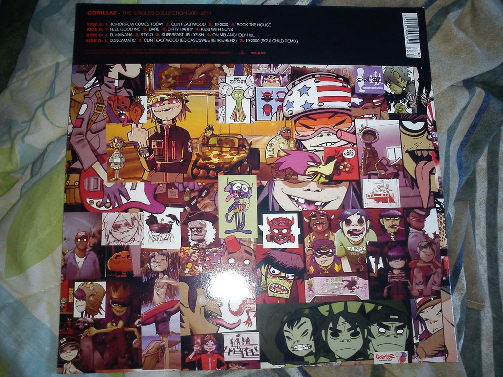 Gorillaz The Singles Collection Cd - HD Wallpaper 