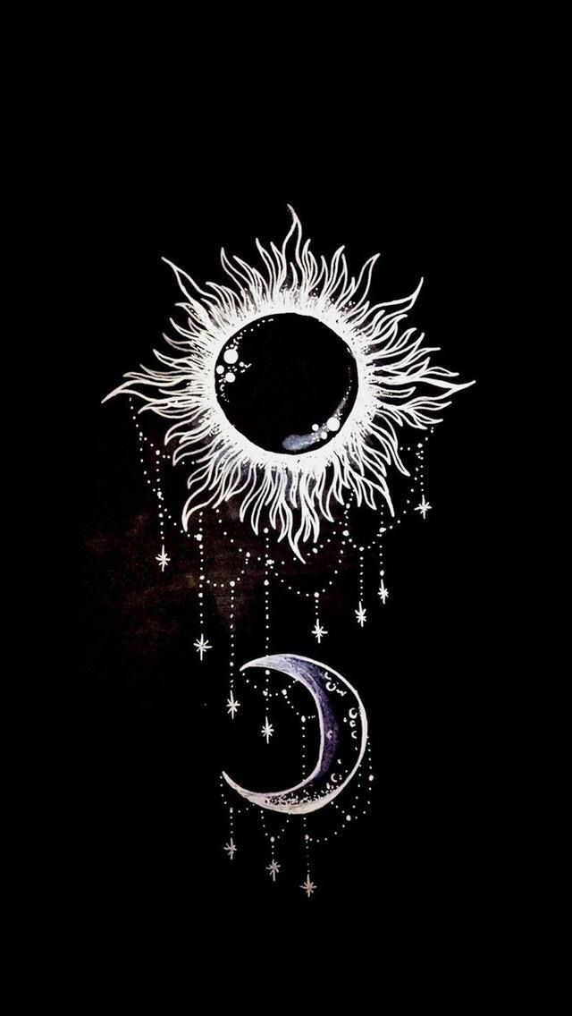 Sun And Moon - HD Wallpaper 