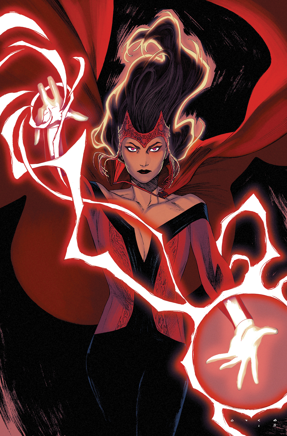 Scarlet Witch Hd Wallpapers, Desktop Wallpaper - Scarlet Witch Comic Art - HD Wallpaper 