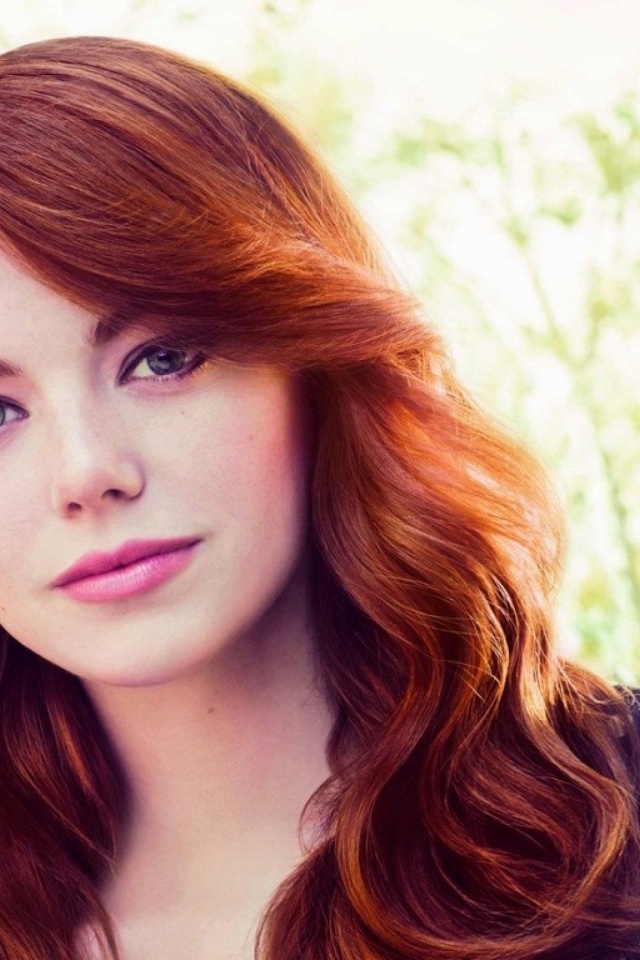 Emm Stone Red Hair - HD Wallpaper 