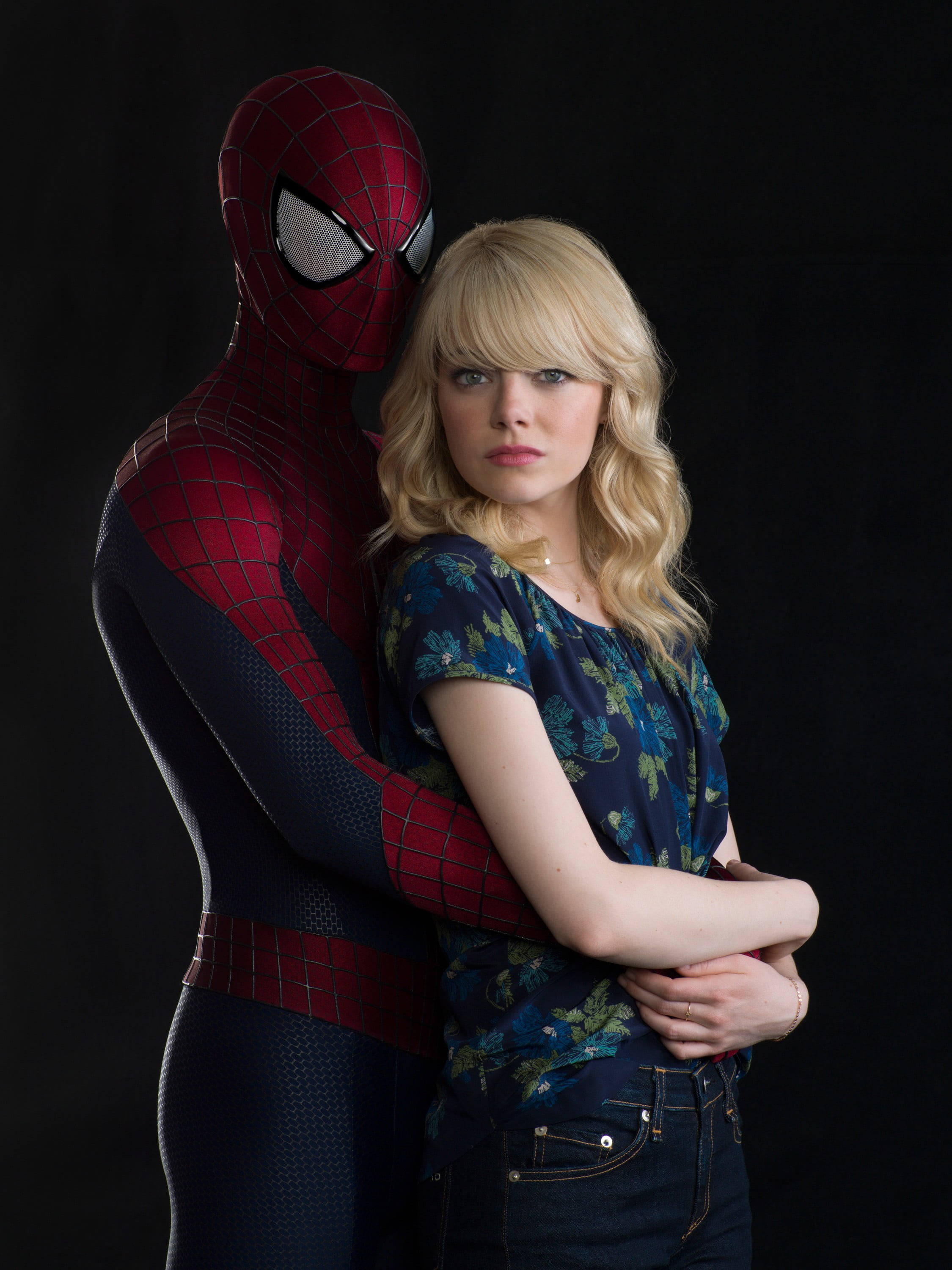 Gwen Stacy Emma Stone Spiderman - HD Wallpaper 