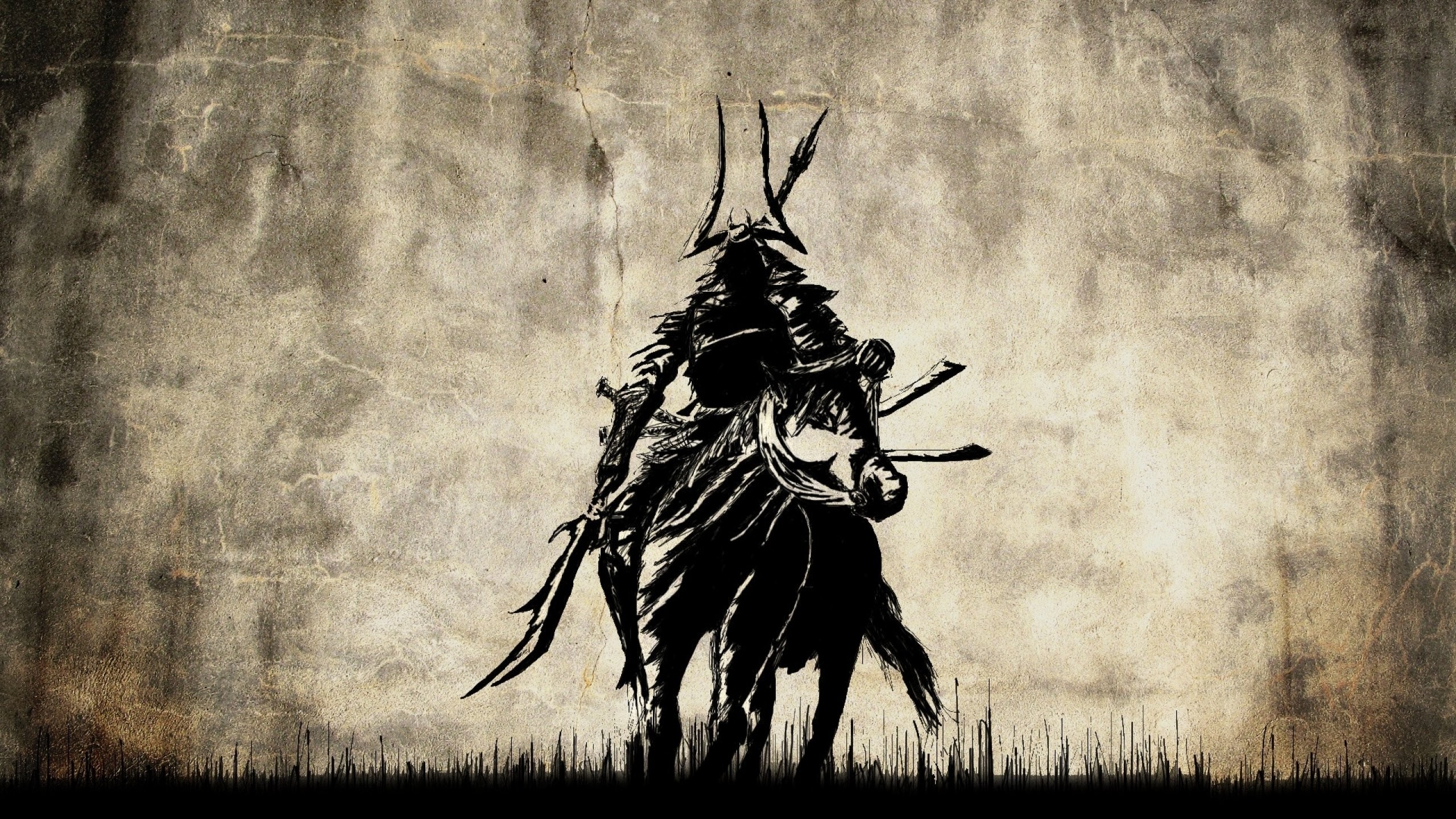 Samurai Warrior Wallpaper Hd - HD Wallpaper 