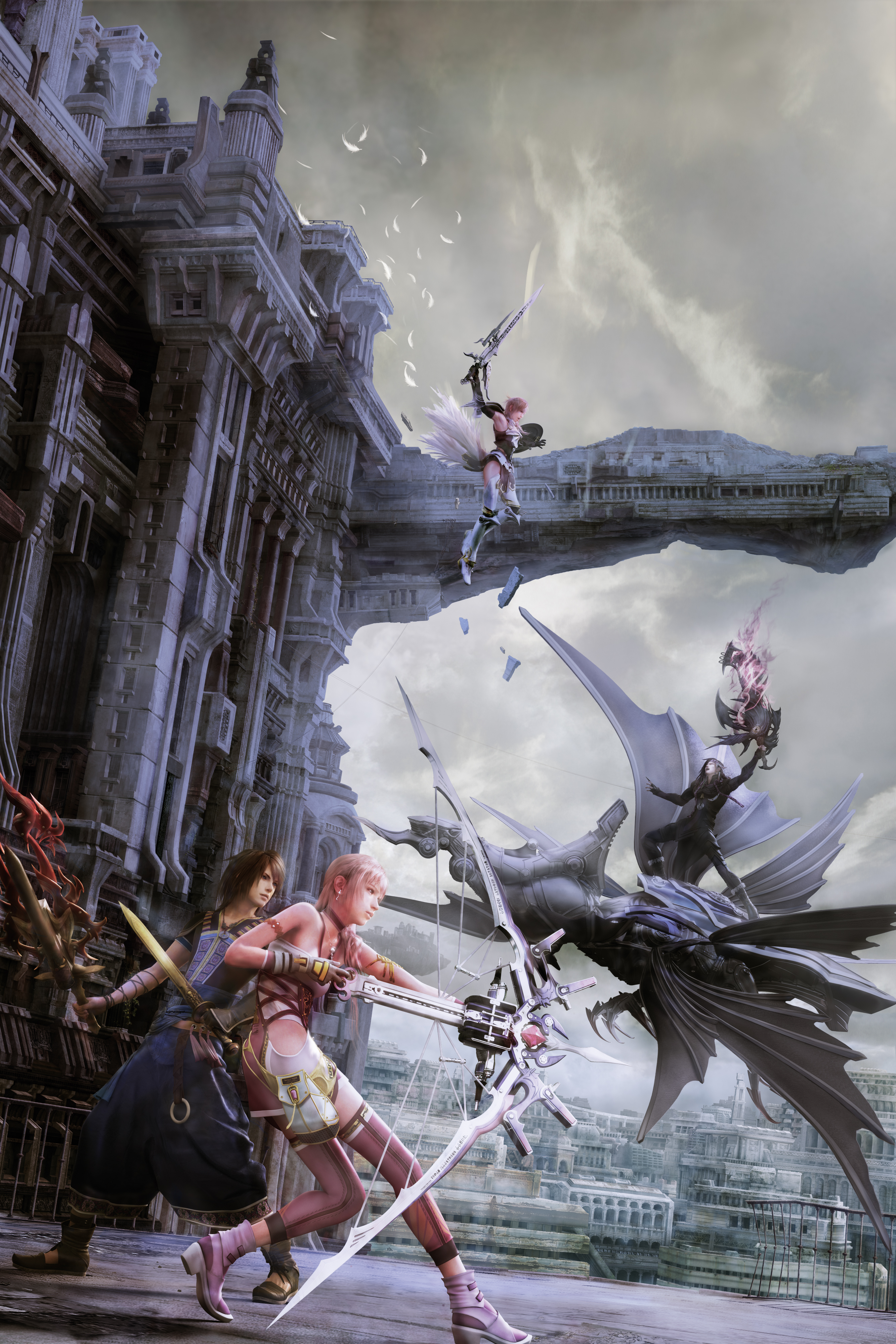 Final Fantasy 13 Art - HD Wallpaper 