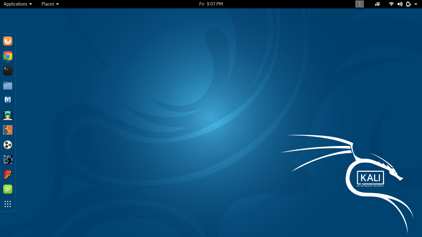 It S All Blank - Kali Linux Gnome Desktop - HD Wallpaper 