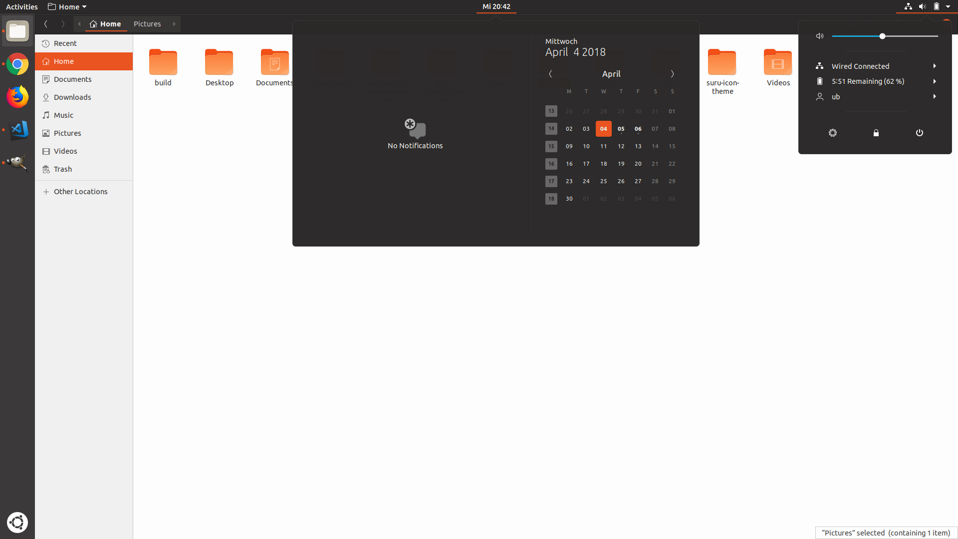 Gnome Shell Popup Menu Boxpointer - HD Wallpaper 