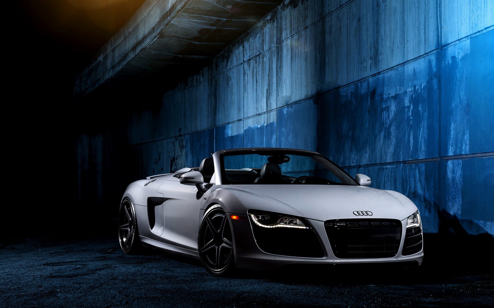 White Audi R8 Wallpaper - 아우디 R8 배경 화면 - HD Wallpaper 
