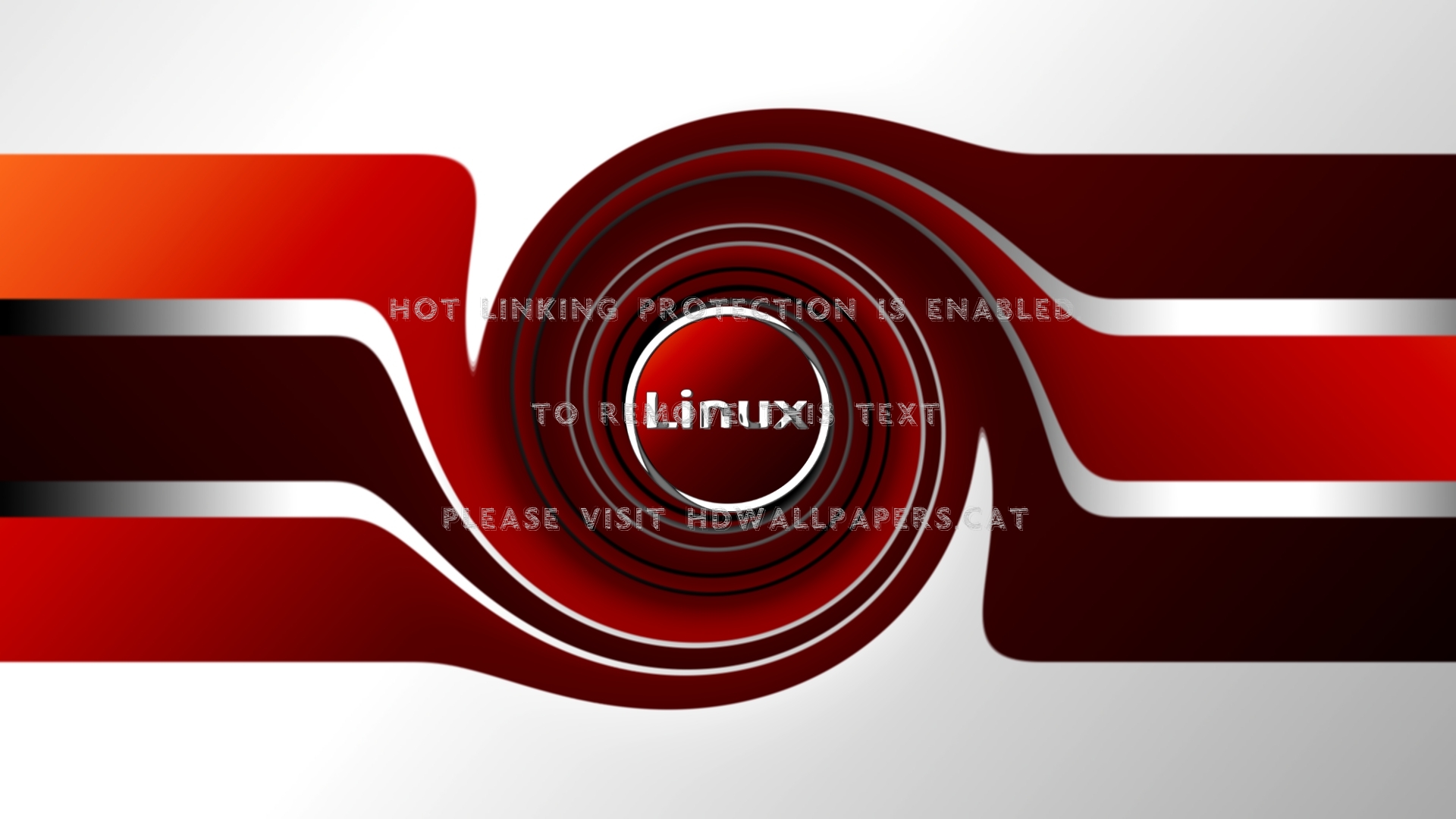 Linux Dark Red Twirl Wide Ubuntu Debian - Linux Dark Red - HD Wallpaper 