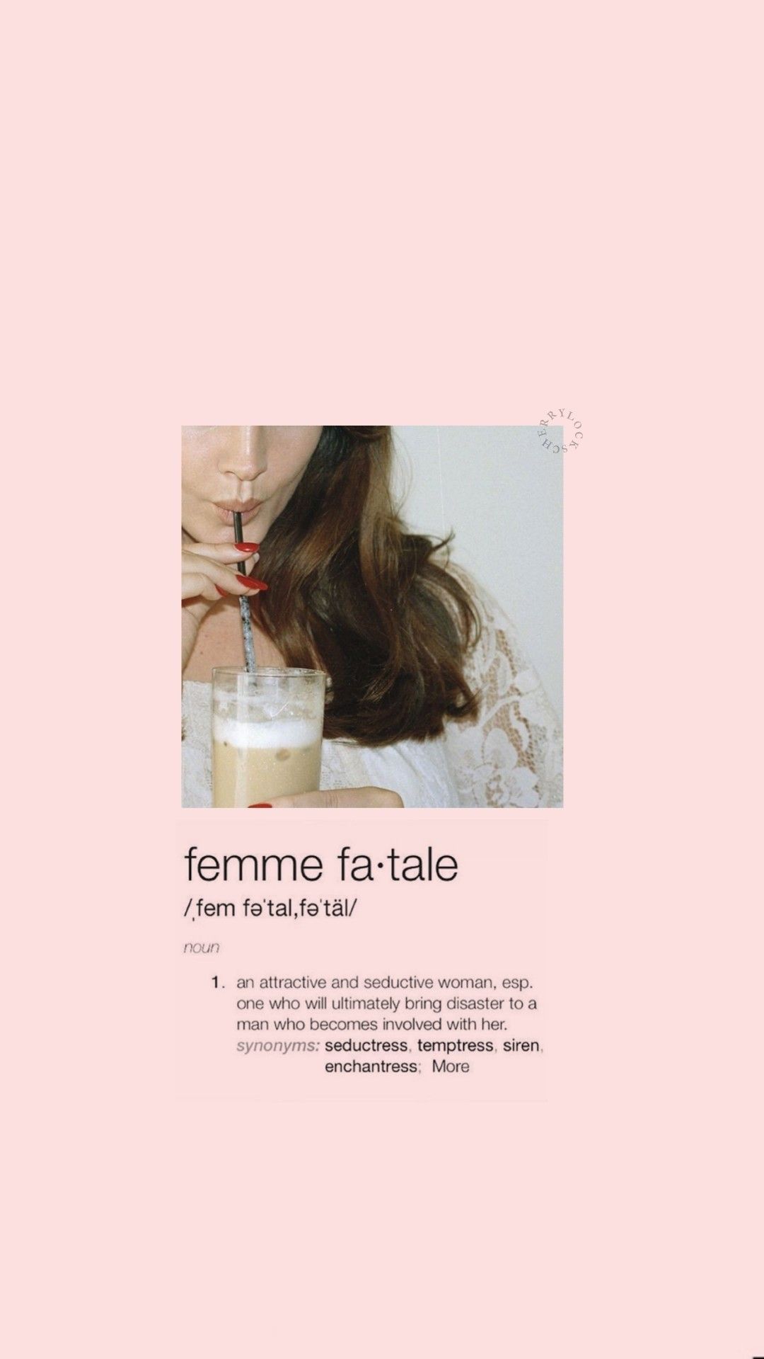 Aesthetic Femme Fatale - HD Wallpaper 