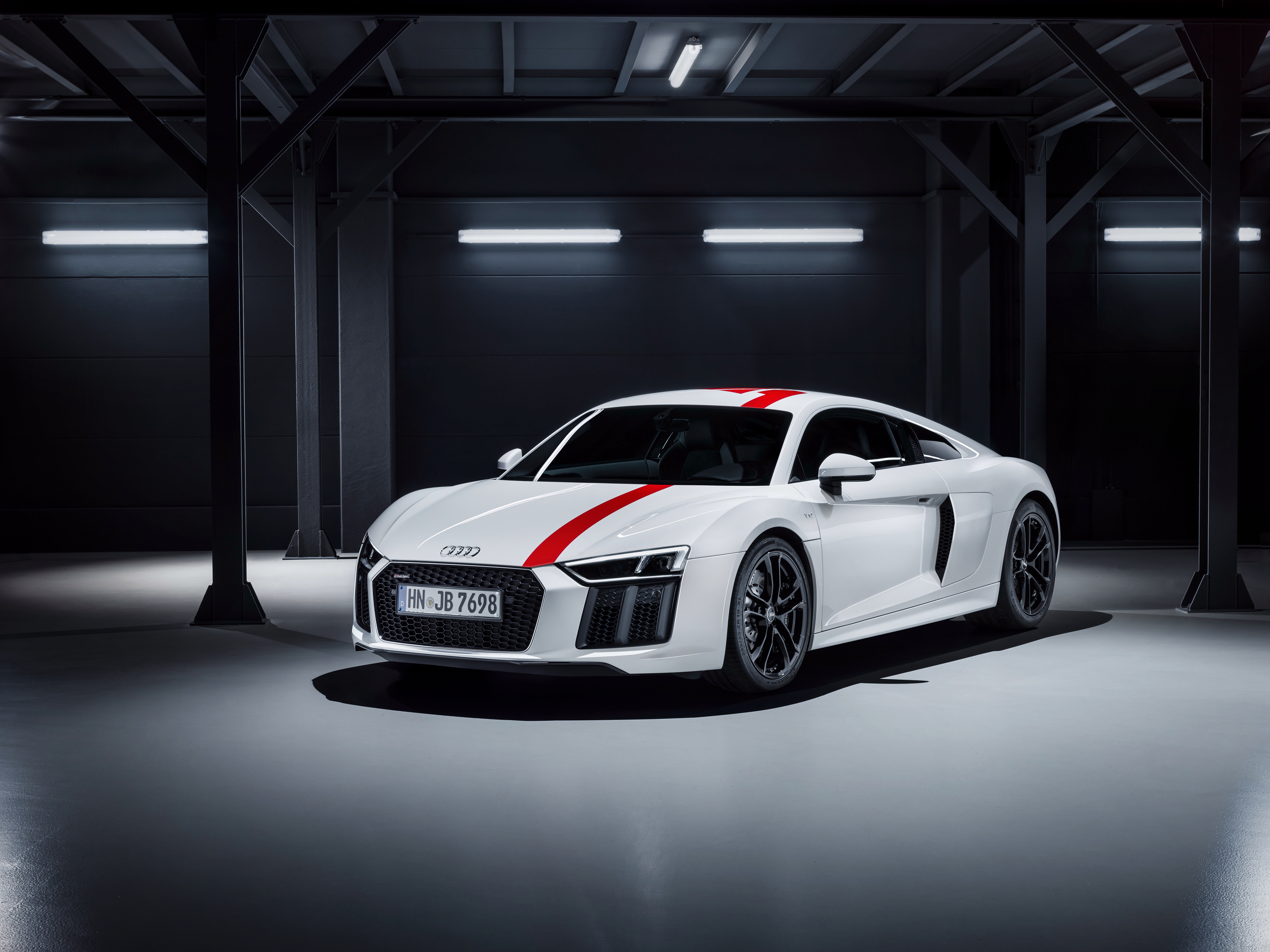 2018 Audi R8 V10 Plus - HD Wallpaper 