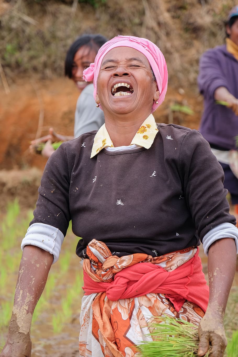 Madagascar, Mantasoa, Femme, People, Antananarivo, - Agriculture - HD Wallpaper 