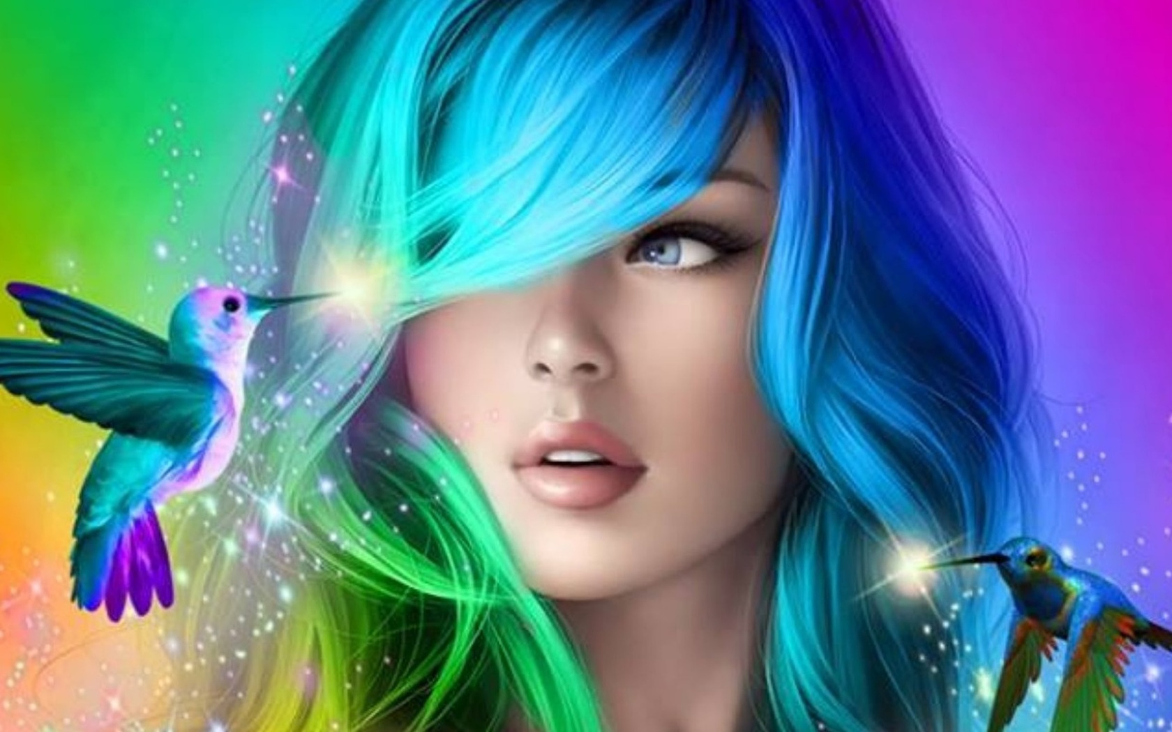 Wallpaper Et Fond D Écran Femme Féerique Fantasy - Fantasy Woman - HD Wallpaper 