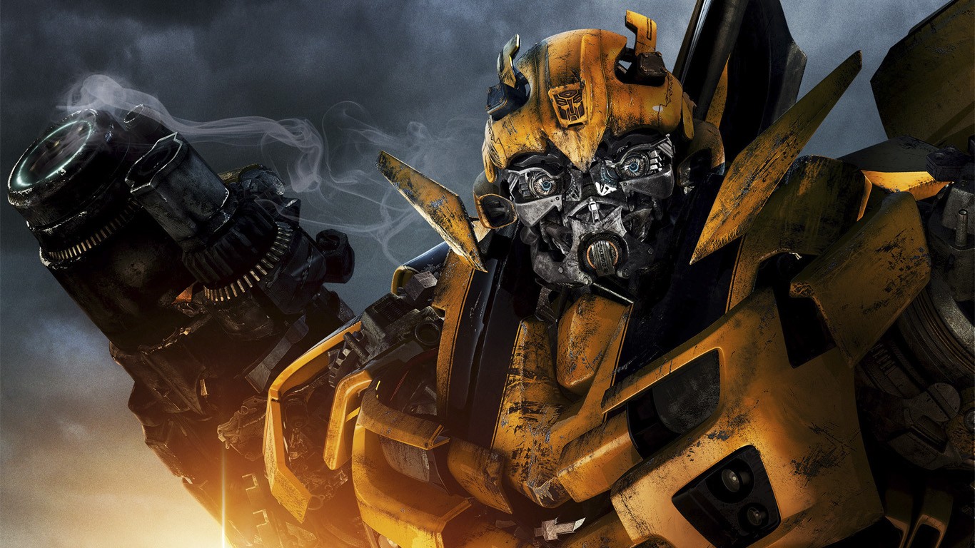 Transformers Classic Desktop Wallpaper - Michael Bay Bumblebee Movie - HD Wallpaper 