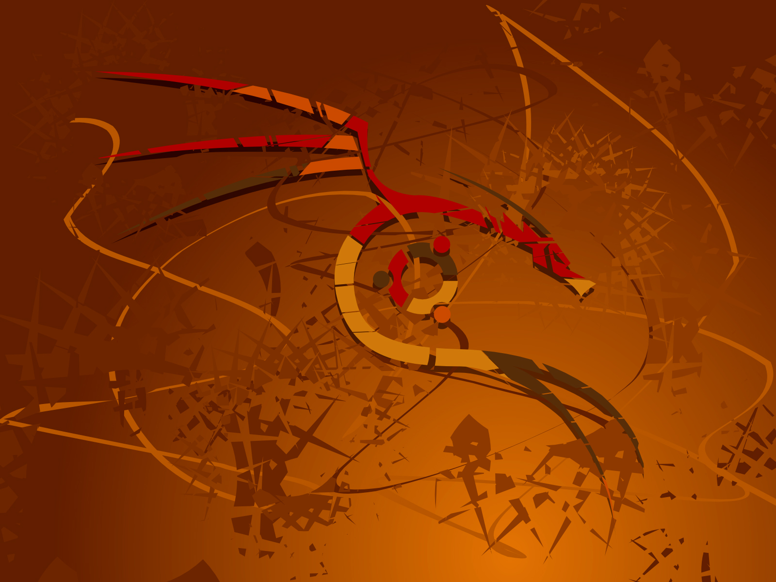 3d Background For Kali Linux - 1600x1200 Wallpaper 