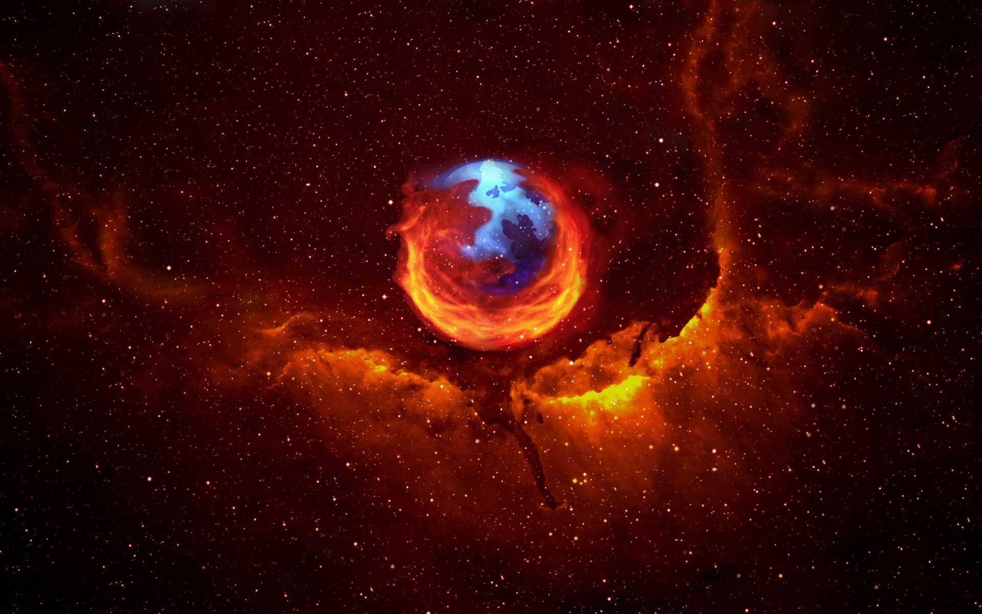 Best Amazing Background - Firefox Nebula - HD Wallpaper 