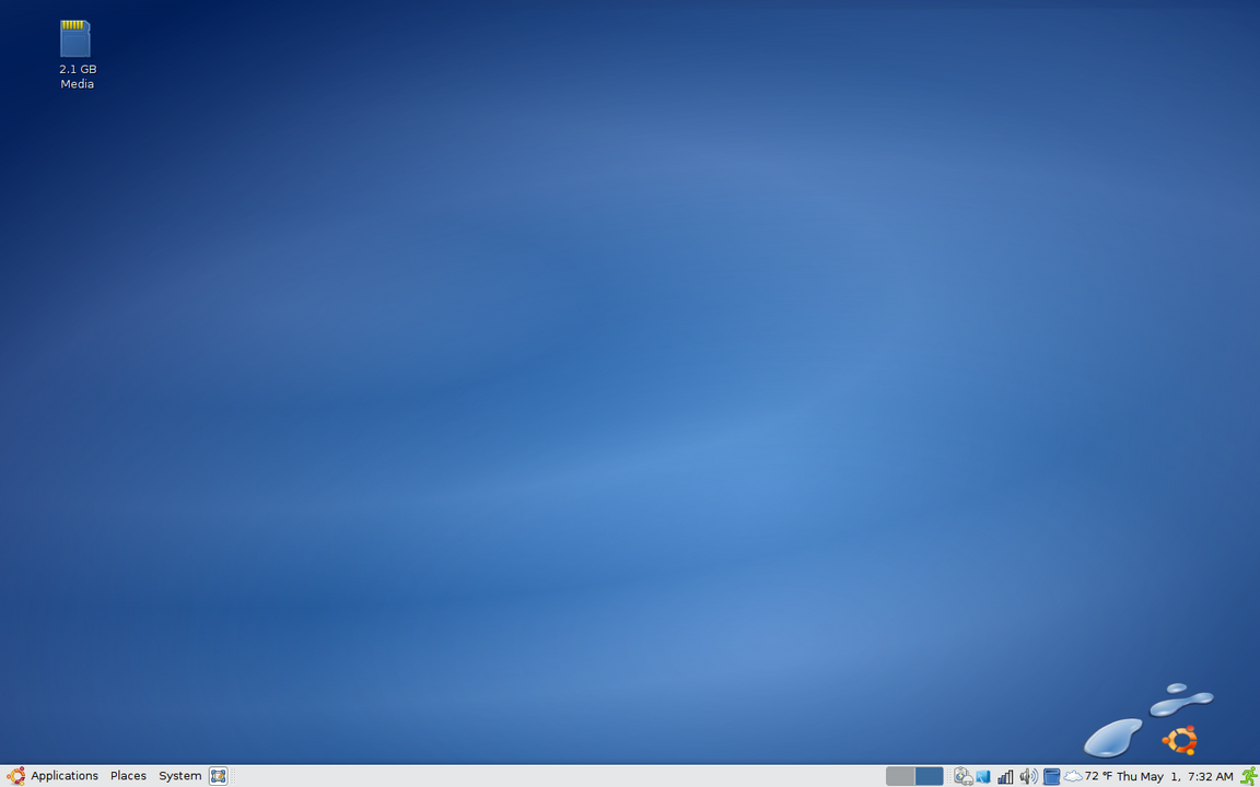 Blubuntu - HD Wallpaper 