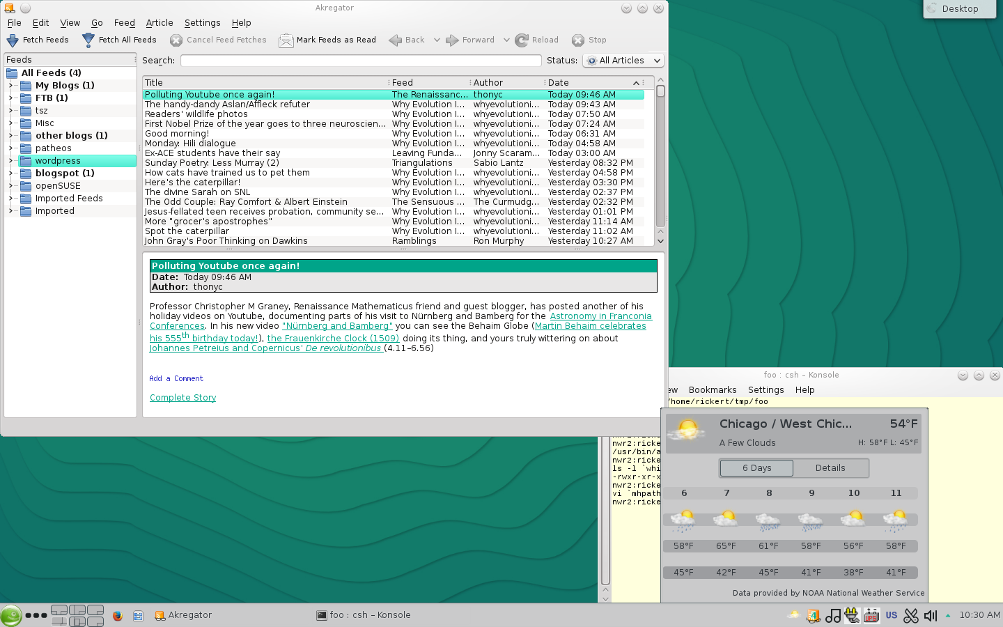 Snapshot2 - Opensuse Kde 5 Theme - HD Wallpaper 