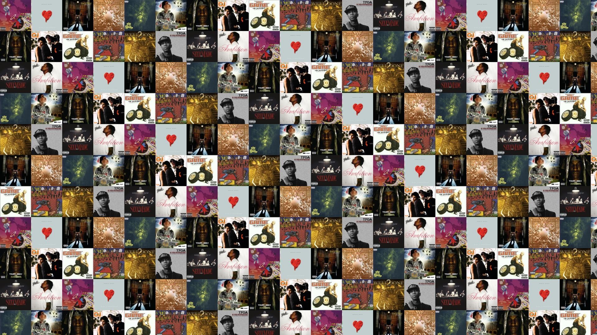 Kanye West Graduation 808s Heartbreaks Kanye West Wallpaper - Collage - HD Wallpaper 