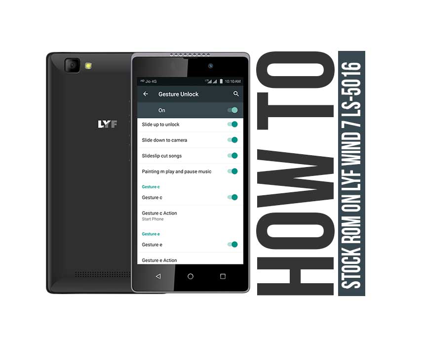 How To Install Official Stock Rom On Lyf Wind 7 Ls-5016 - Smartphone - HD Wallpaper 