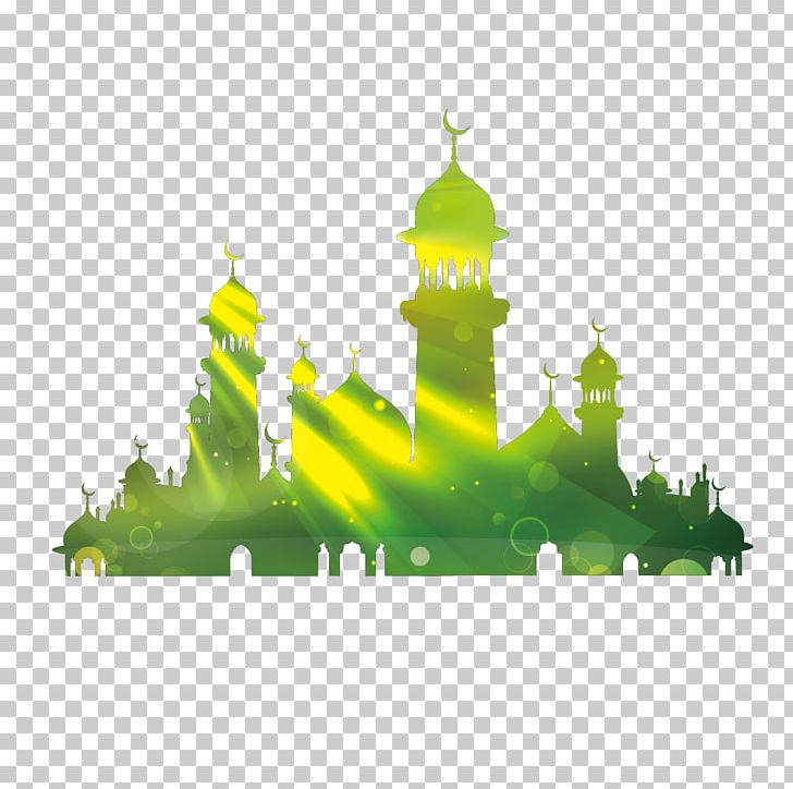 Kaaba Eid Al Fitr Eid Mubarak Eid Al Adha Illustration - Dibujos Animados De Papá Noel - HD Wallpaper 