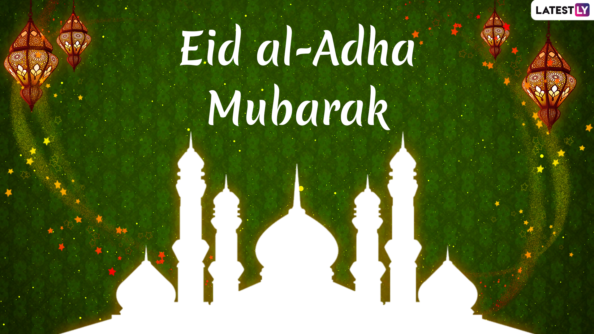 Eid Ul Adha Mubarak In Hindi - HD Wallpaper 