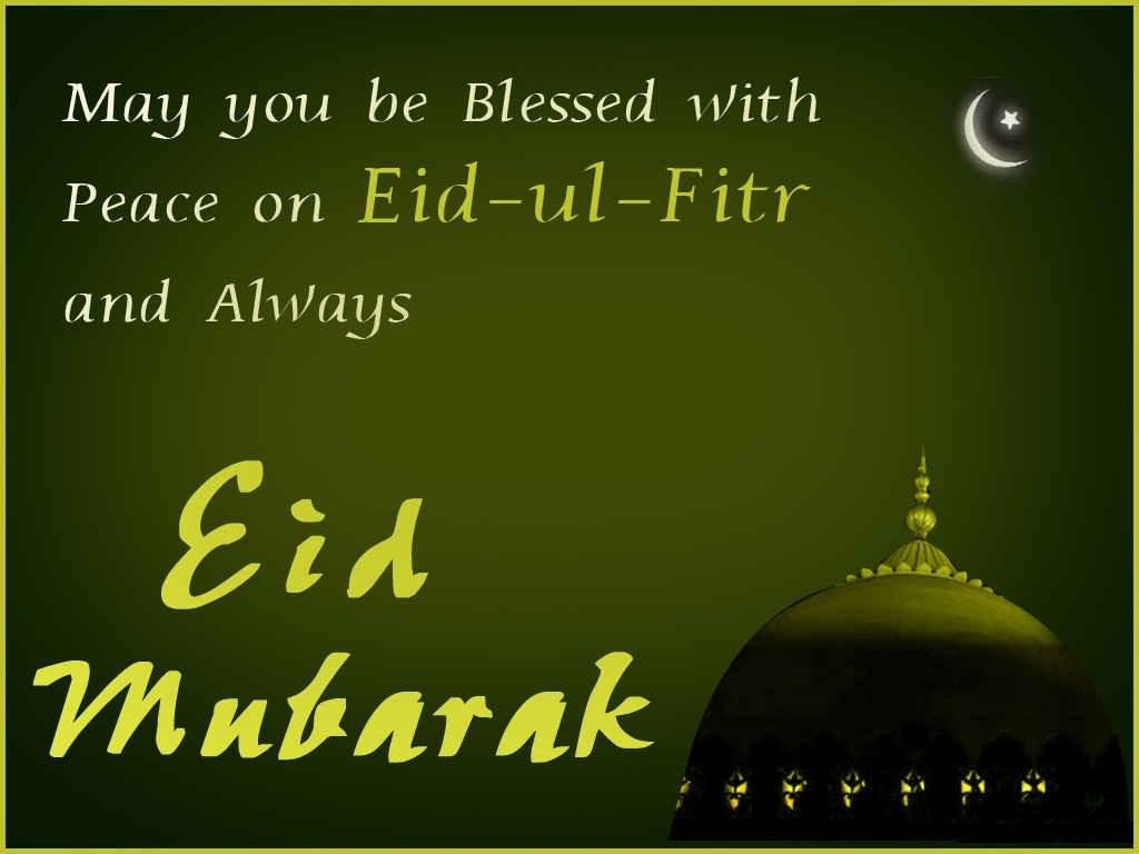 May You Be Blessed With Peace On E - Profile Pics Of Eid Mubarak - HD Wallpaper 