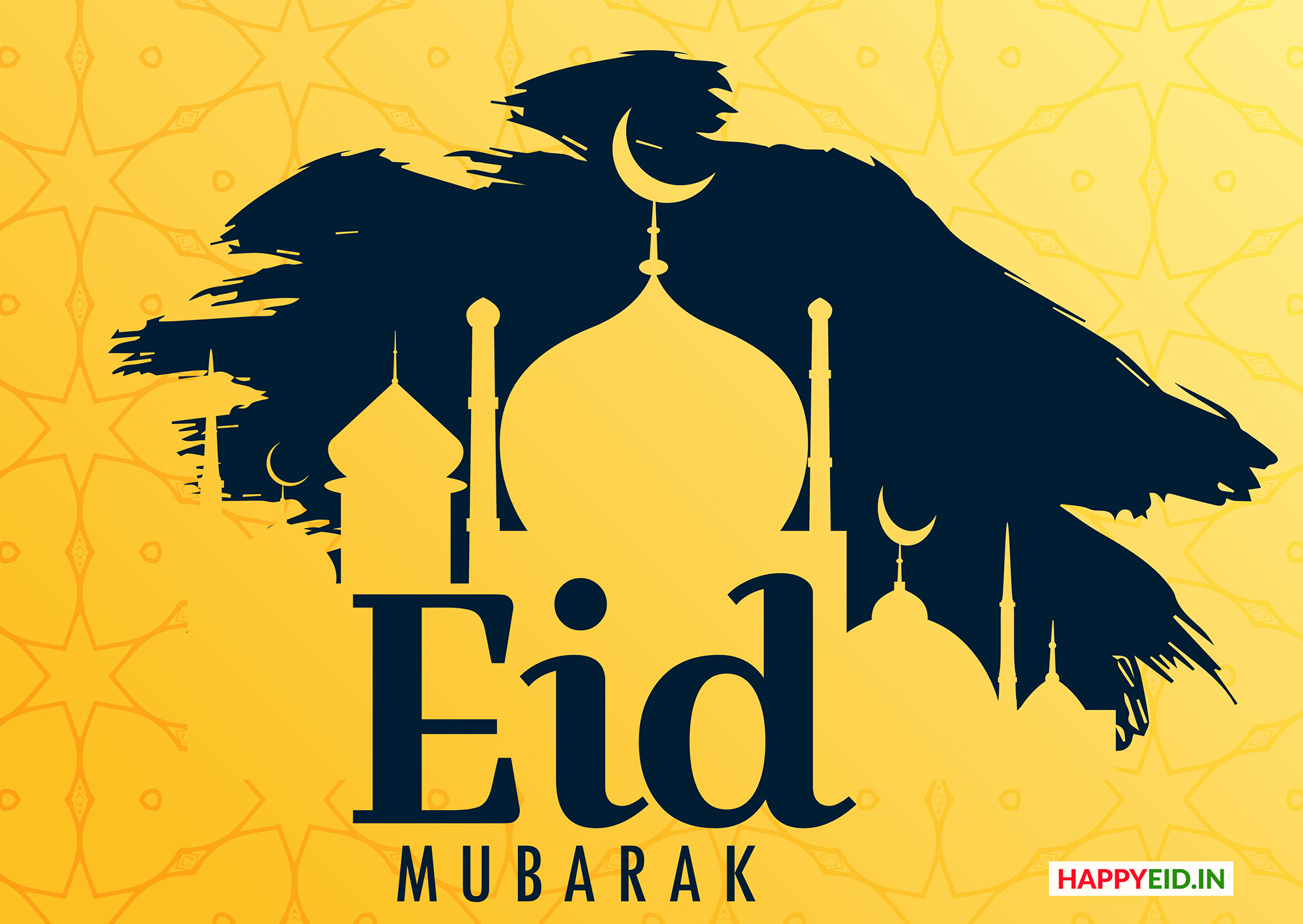 Happy Eid E - August Eid Mubarak 2018 - HD Wallpaper 
