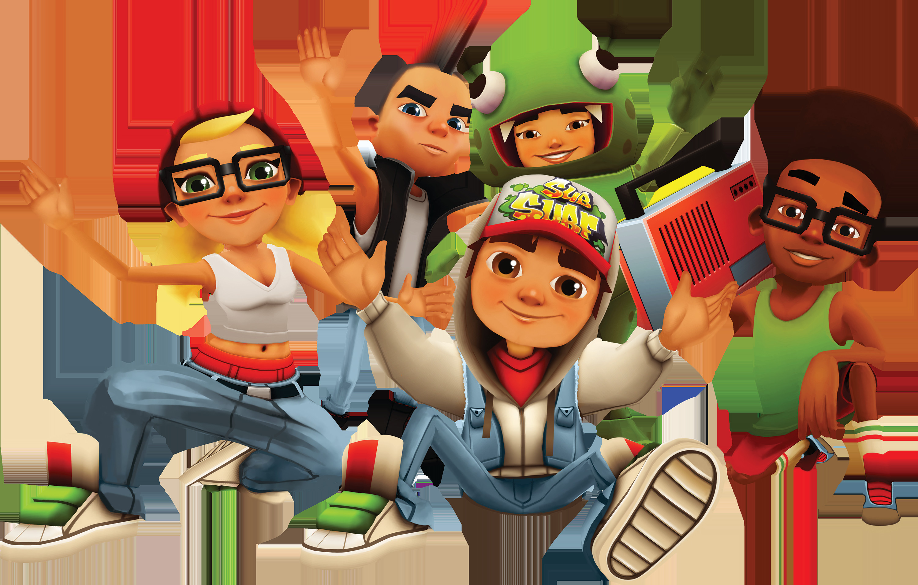 3000x1913, Pictures Of Subway Surfers Wallpaper Full - HD Wallpaper 