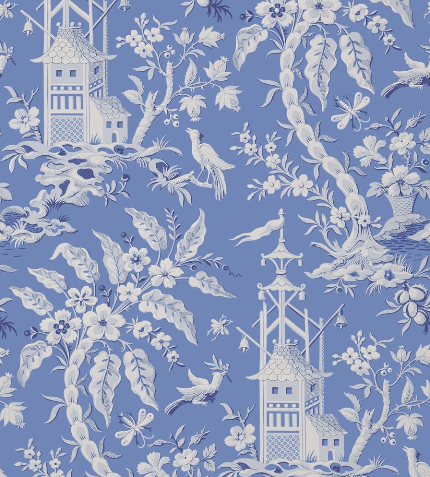 Chinoiserie Pagoda - HD Wallpaper 